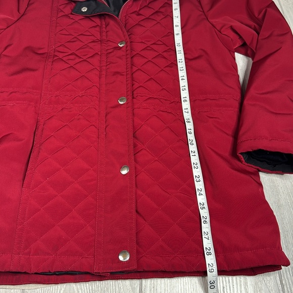 Winter Jacket, hooded, Quilted, Liz Claiborne, Small - Picture 7 of 10